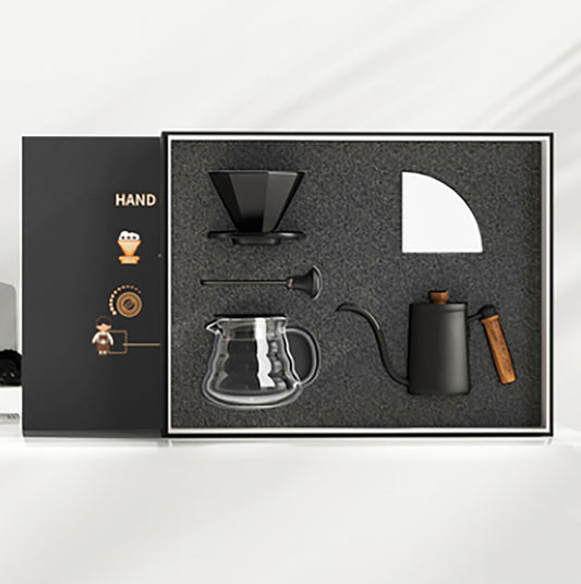 Hand Brewing Coffee Set - Black - Gifts by Art Tree