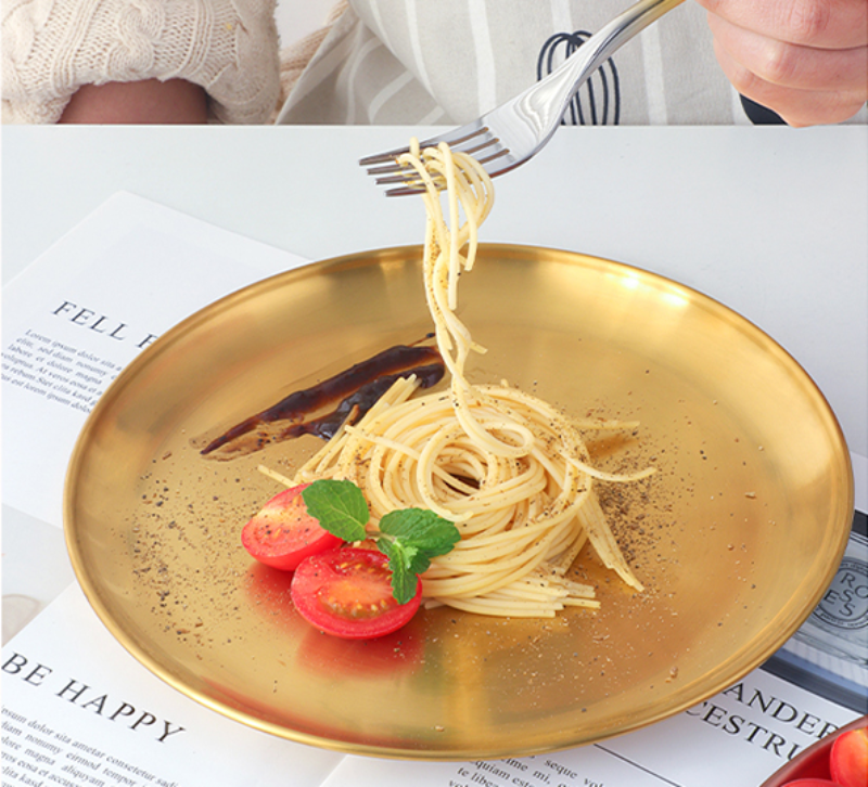 Dinner Plate - Gold - Gifts by Art Tree