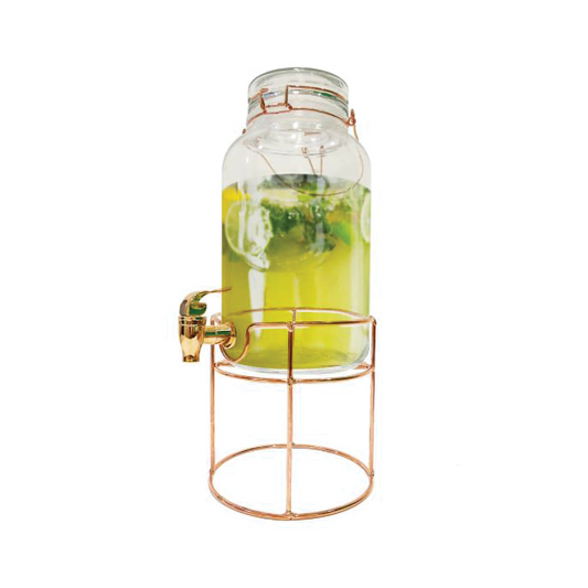 4L GAUBE Water Dispenser - with Rose Gold Holding and Stand - Gifts by Art Tree