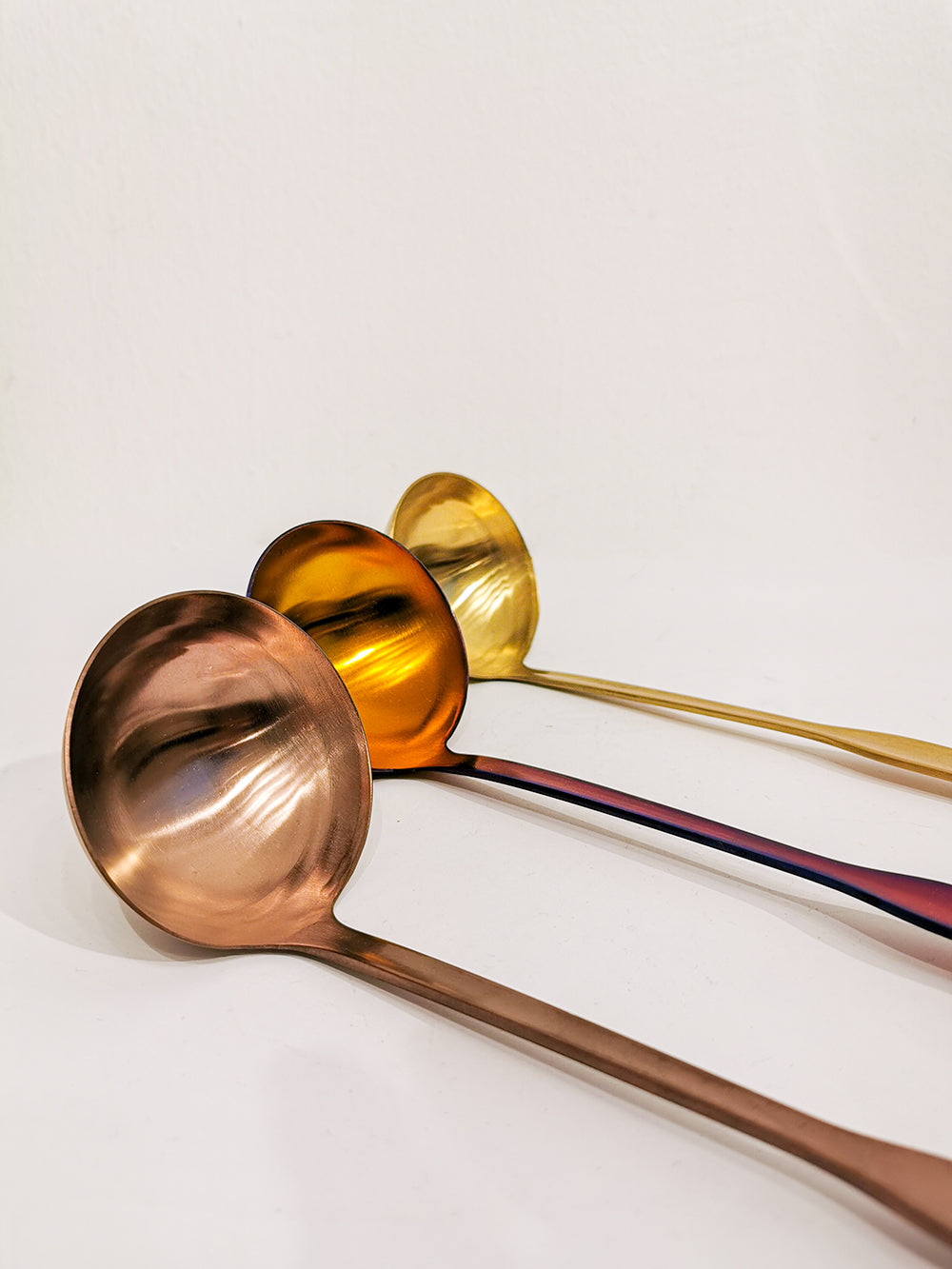 Ladle w Holes Straight - Gold - Gifts by Art Tree