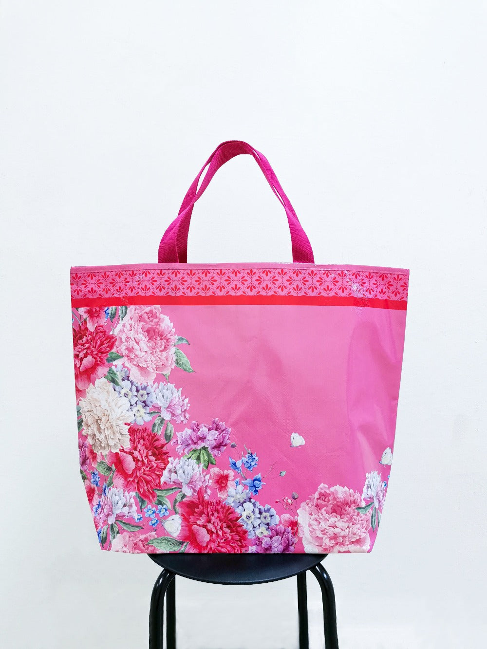 Bertille Non Woven Bag - Sexy Pink - Gifts by Art Tree