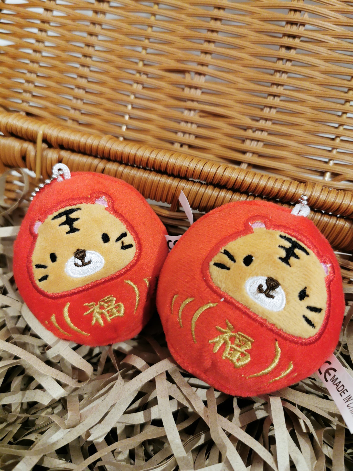 6cm Fortune Tiger Soft Toy - Gifts by Art Tree