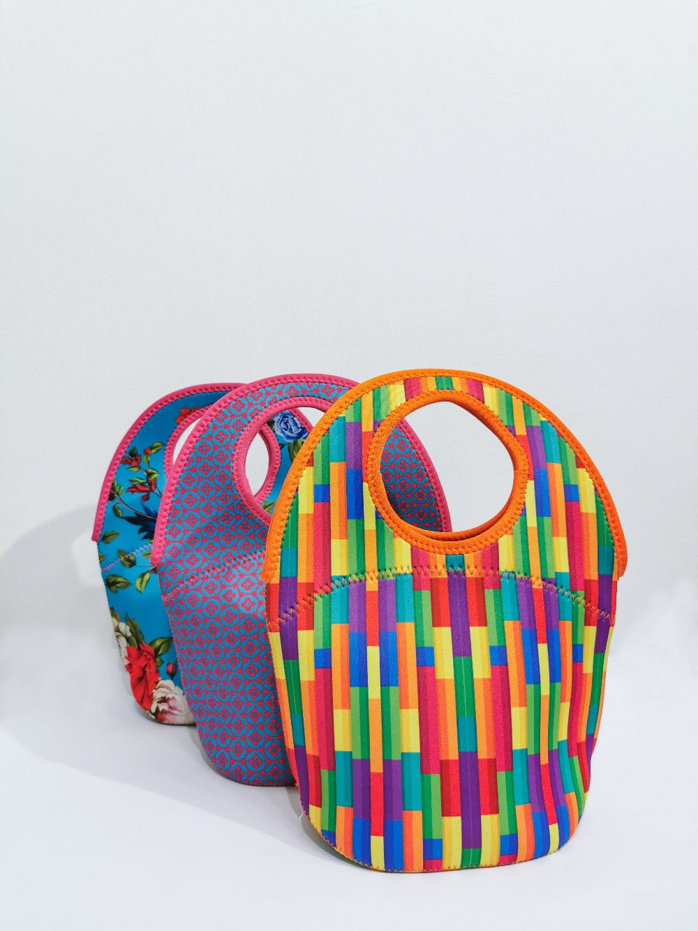 Neoprene Bag Floral - Gifts by Art Tree