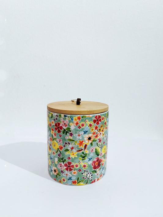 Ceramic Container - Blue - Gifts by Art Tree