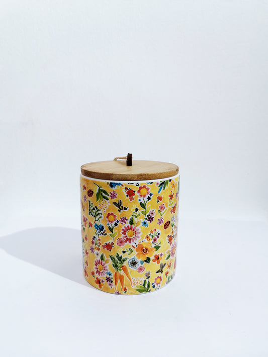 Ceramic Container - Yellow - Gifts by Art Tree