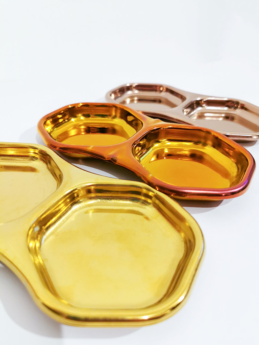 Condiments Saucer - Rose Gold - Gifts by Art Tree