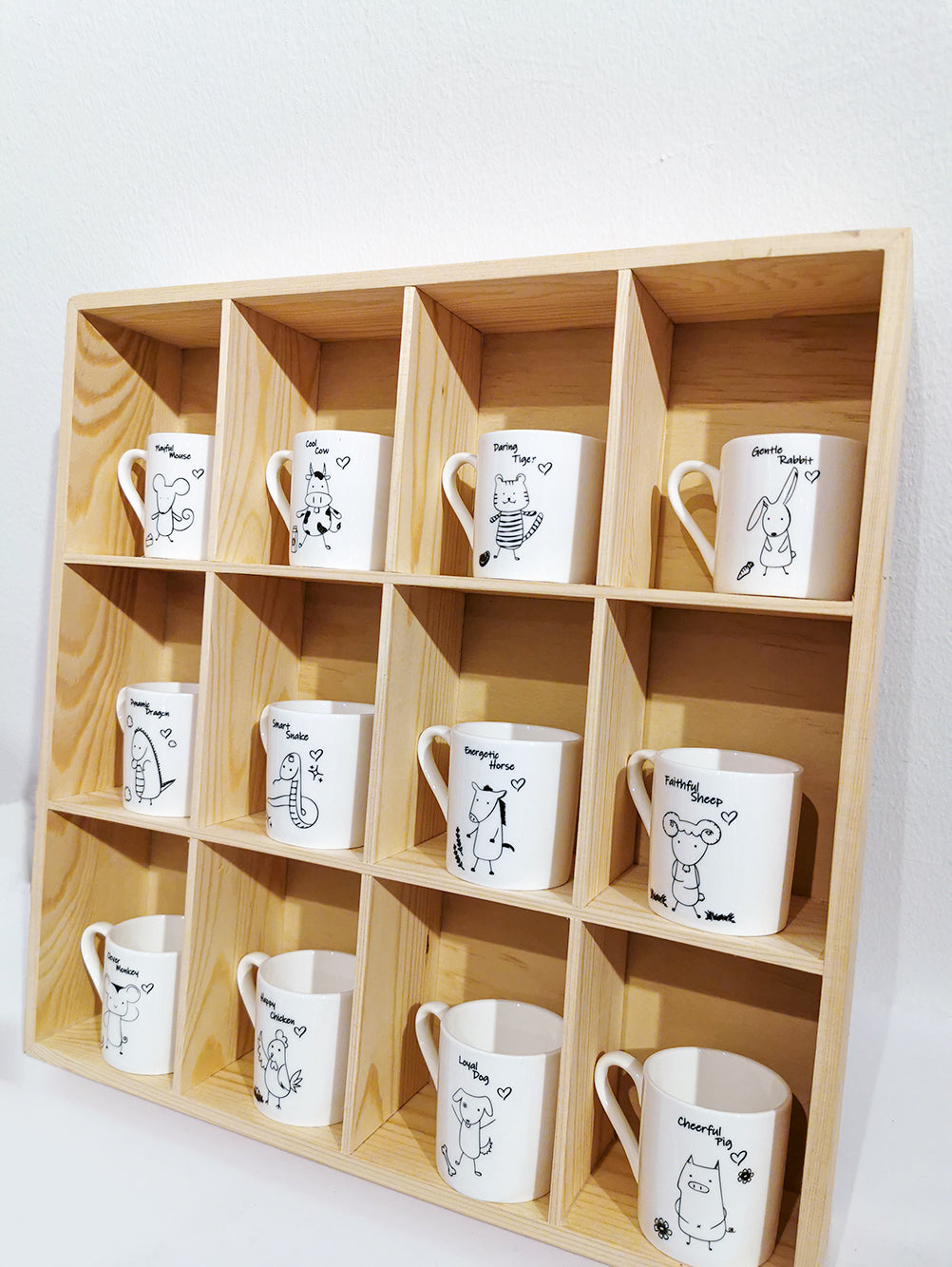 Chinese Zodiac Mug - "Clever Monkey" - Gifts by Art Tree