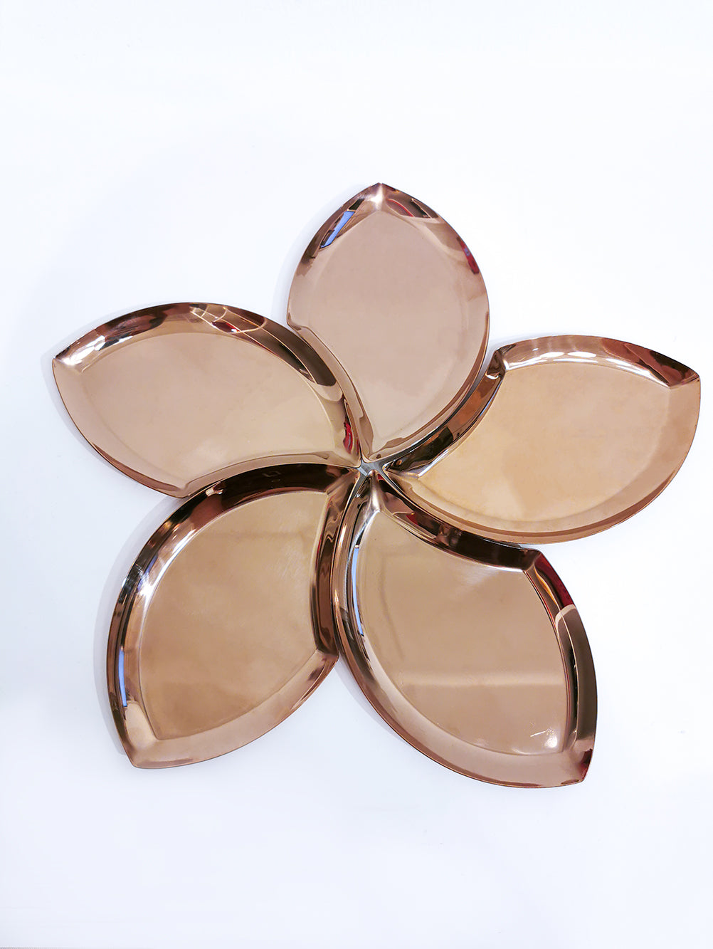 Petal Plate/ Tray - Rose Gold - Gifts by Art Tree