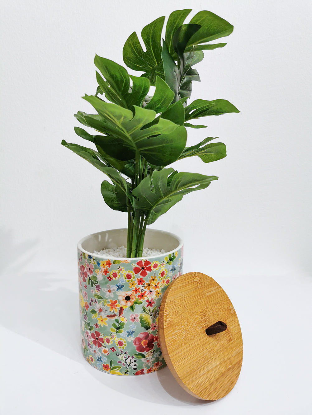 Ceramic Container - Blue - Gifts by Art Tree