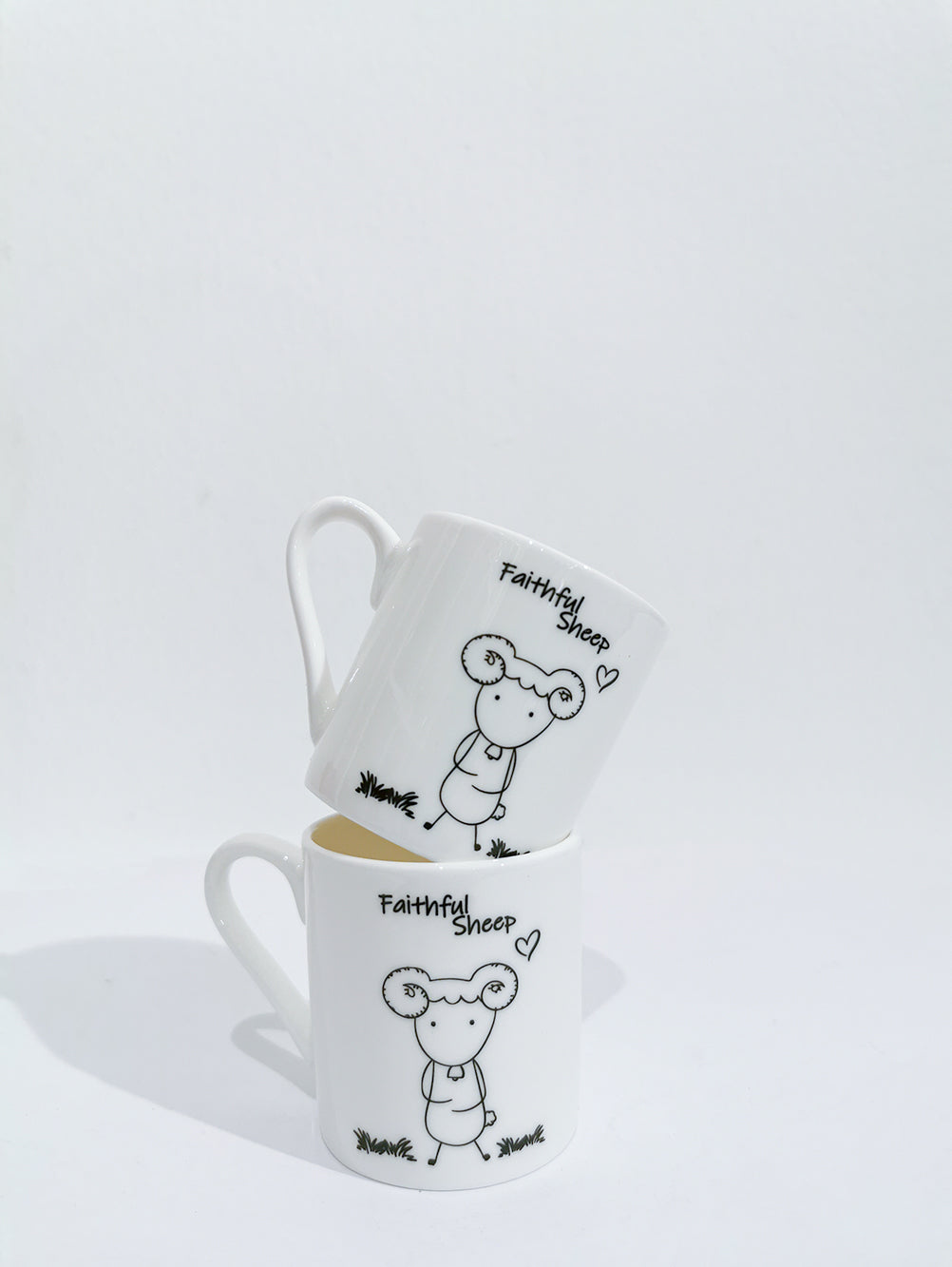 Chinese Zodiac Mug - "Faithful Sheep" - Gifts by Art Tree