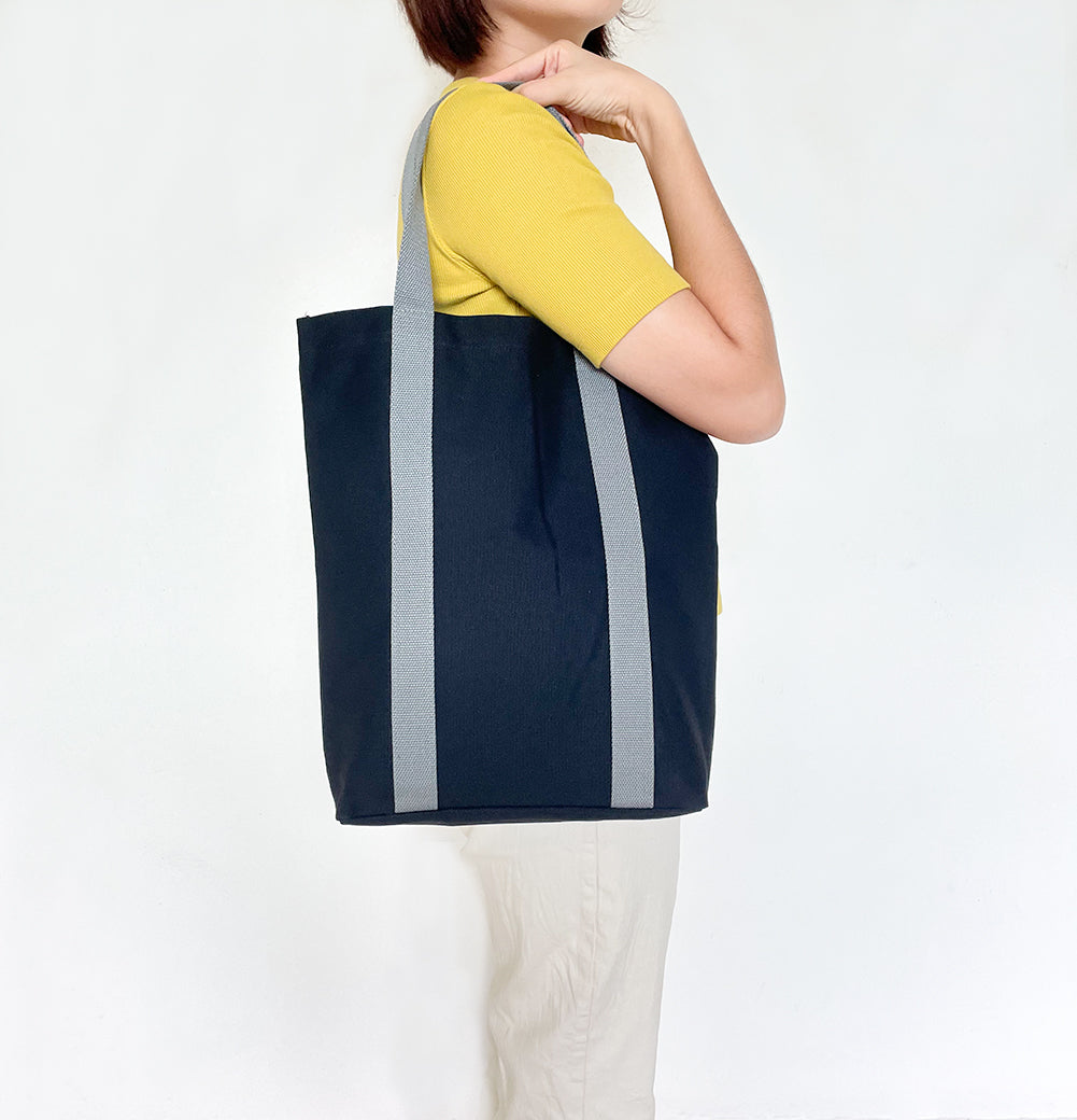 Plexy Tote Bag - Black