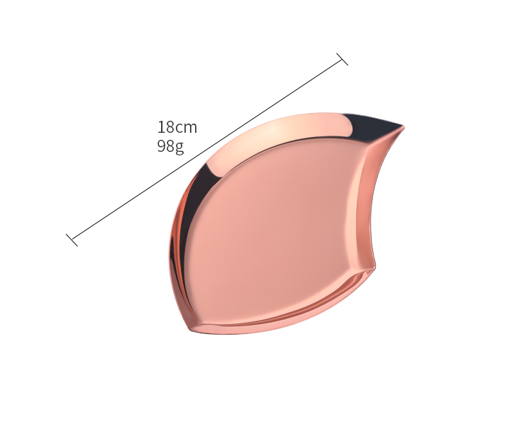 Petal Plate/ Tray - Rose Gold - Gifts by Art Tree