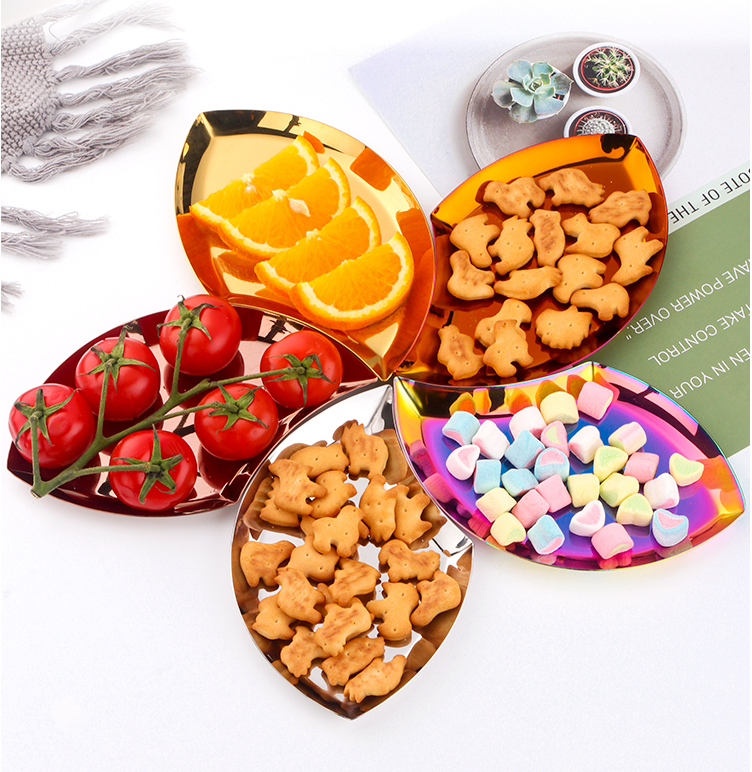Petal Plate/ Tray - Gold - Gifts by Art Tree