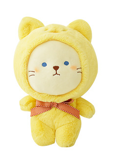 Pinky Rabbit Plush Toy - Yellow - Gifts by Art Tree