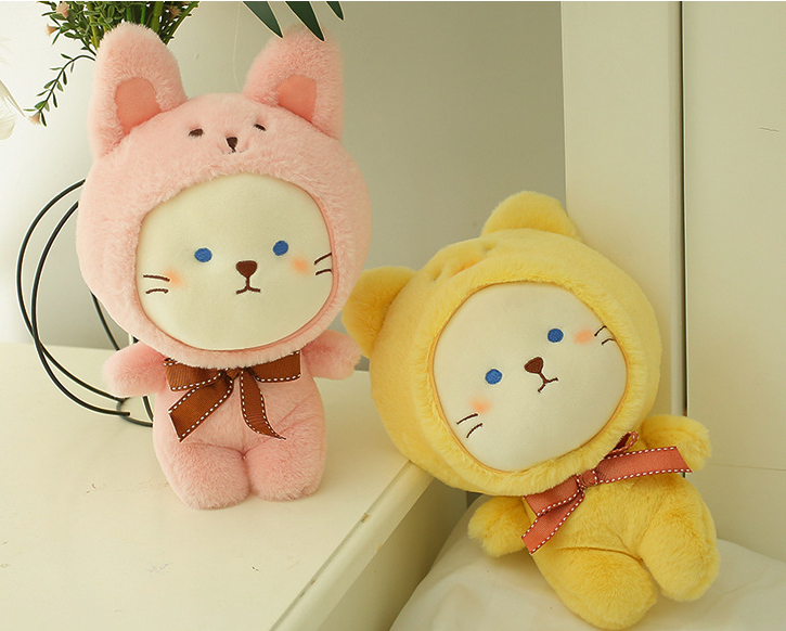 Rabbit Plush Toy - Pink - Gifts by Art Tree