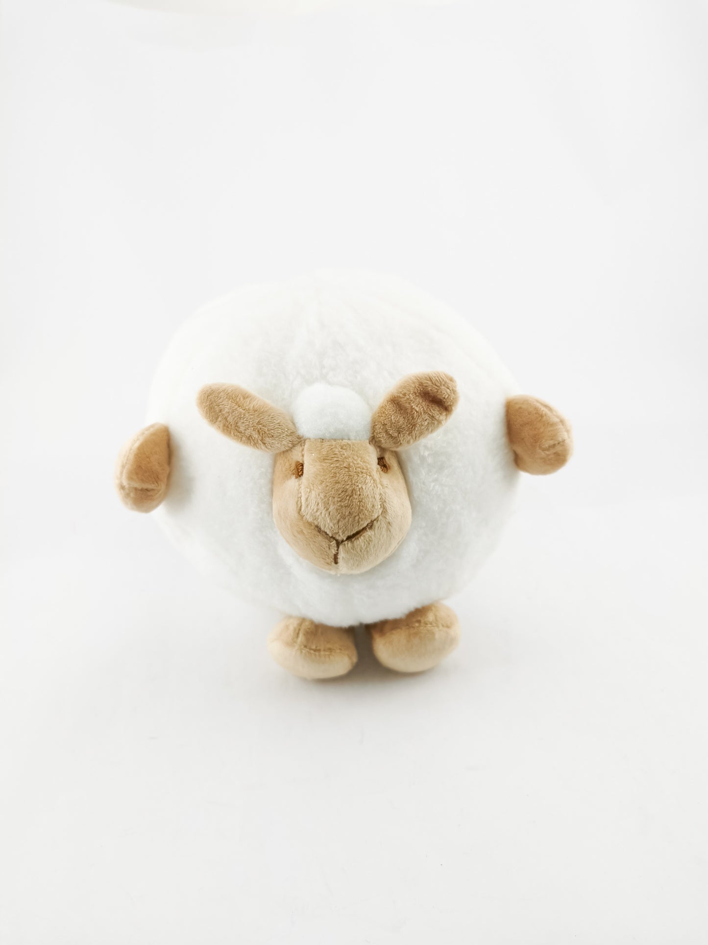Round de Sheep Plush Toy - Small - White - Gifts by Art Tree