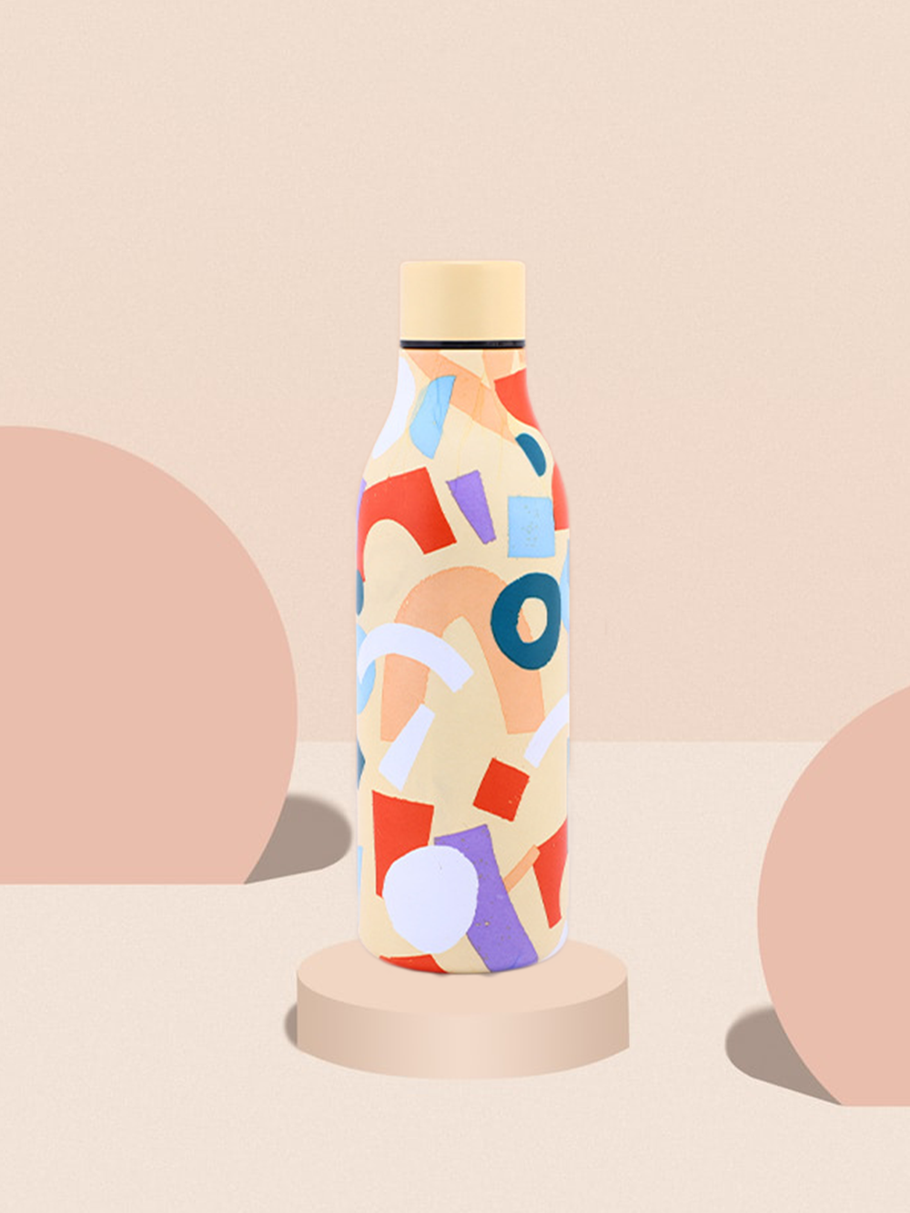 Helen 550ml Water Bottles - Yellow - Gifts by Art Tree