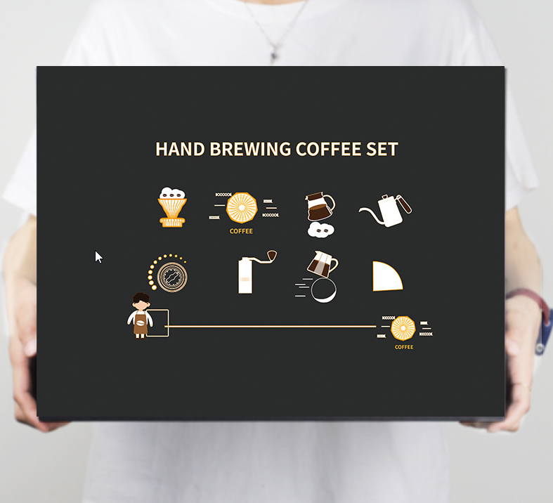 Hand Brewing Coffee Set - Black - Gifts by Art Tree