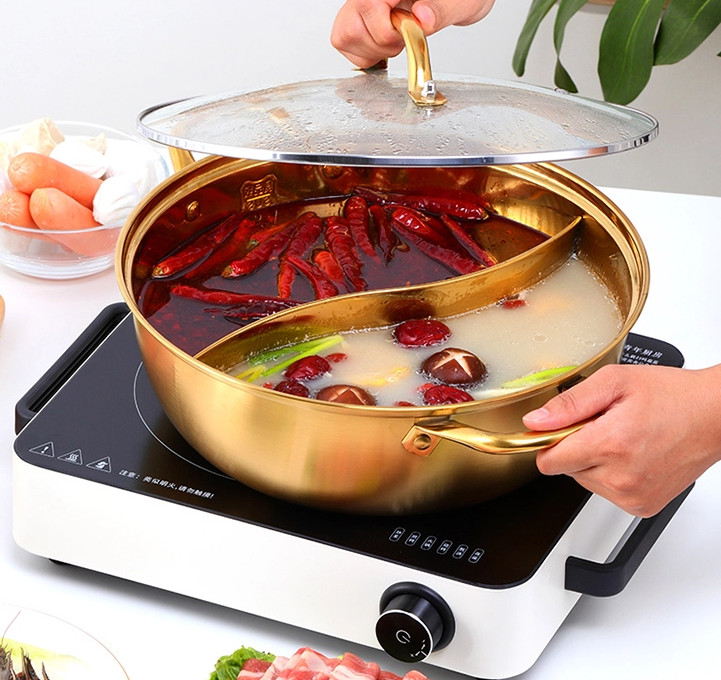 YuanYang Hotpot - Red - Gifts by Art Tree