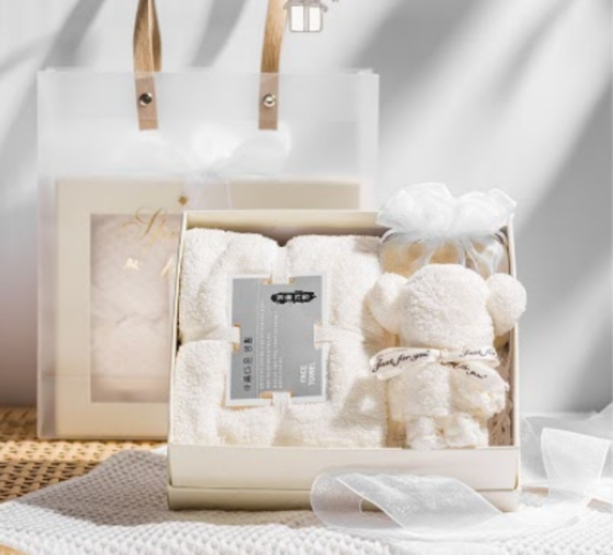 Bear Towel Gift Set (2pcs) - Gifts by Art Tree