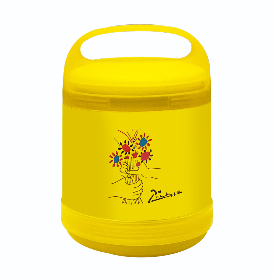 PICASSO Thermos Pot Yellow Flower - Gifts by Art Tree