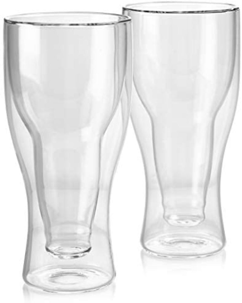 ACHER Beer Glass - Double wall Glass - Gifts by Art Tree