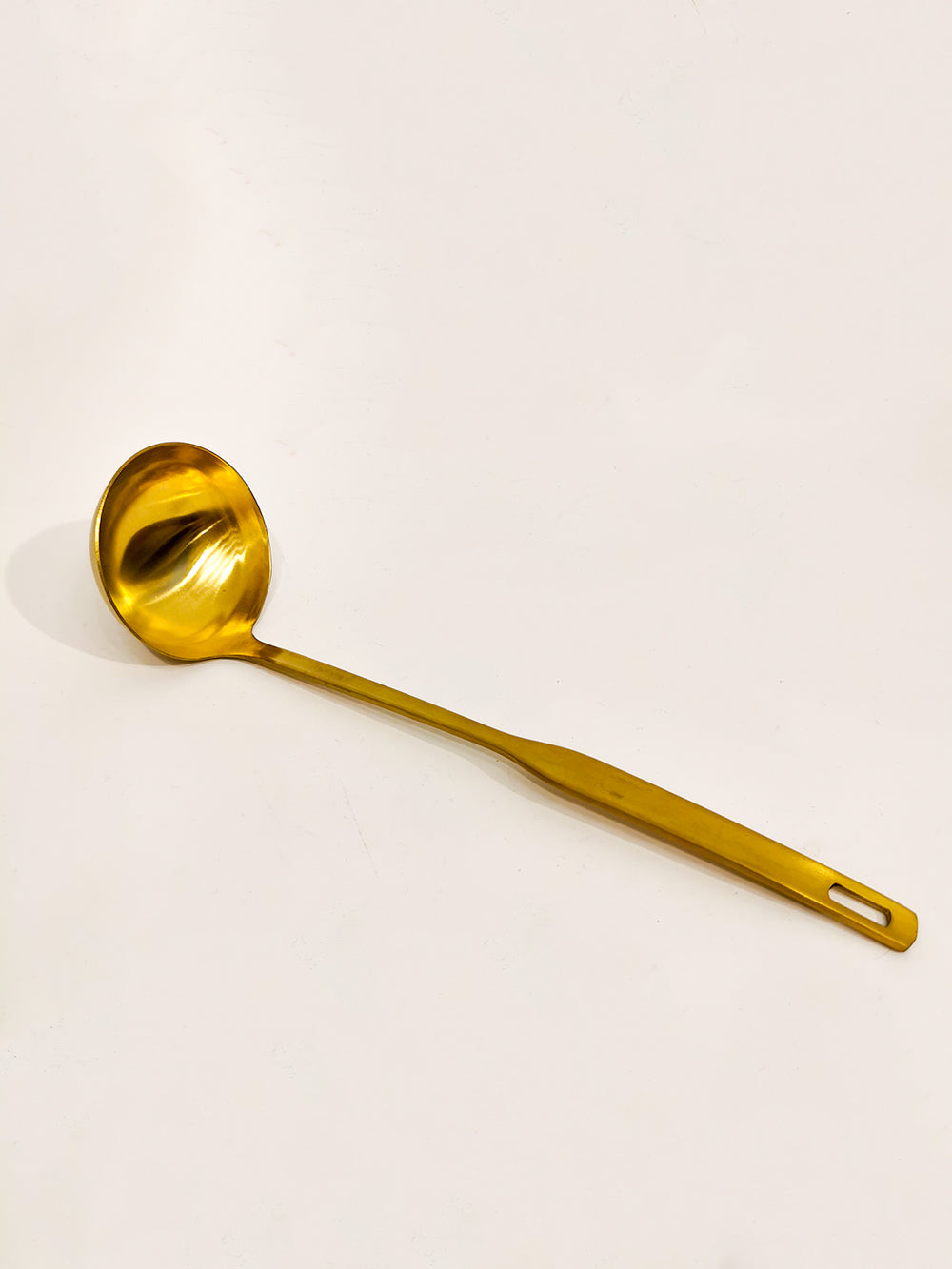 Ladle w Holes Straight - Gold - Gifts by Art Tree