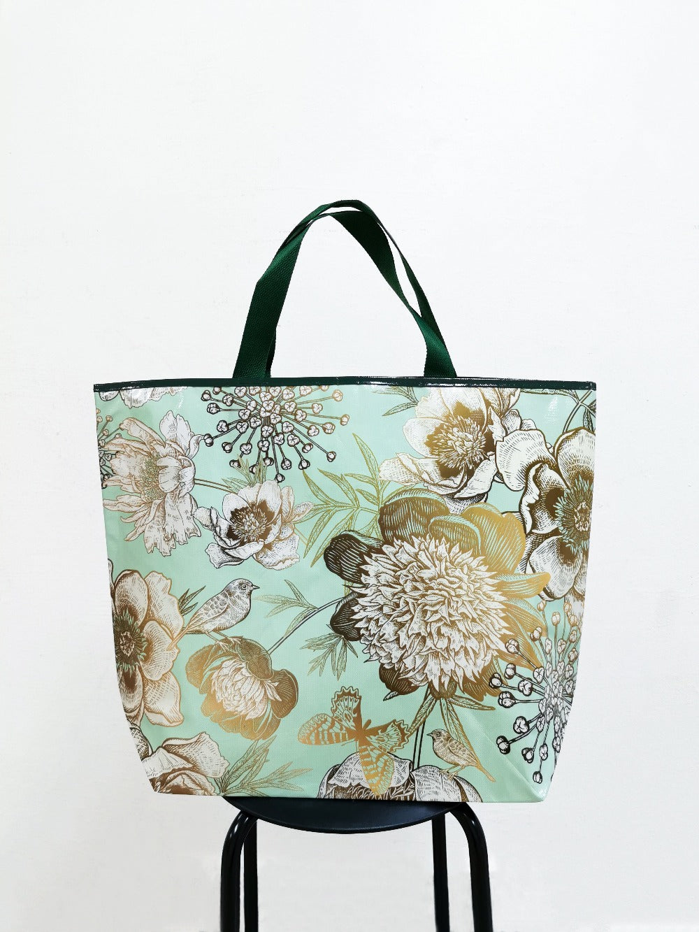 Bertille Non Woven Bag - Copper Green - Gifts by Art Tree