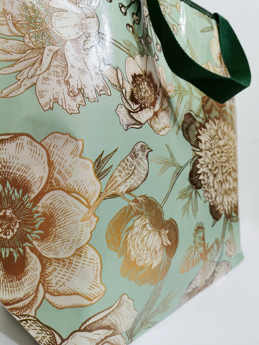 Bertille Non Woven Bag - Copper Green - Gifts by Art Tree