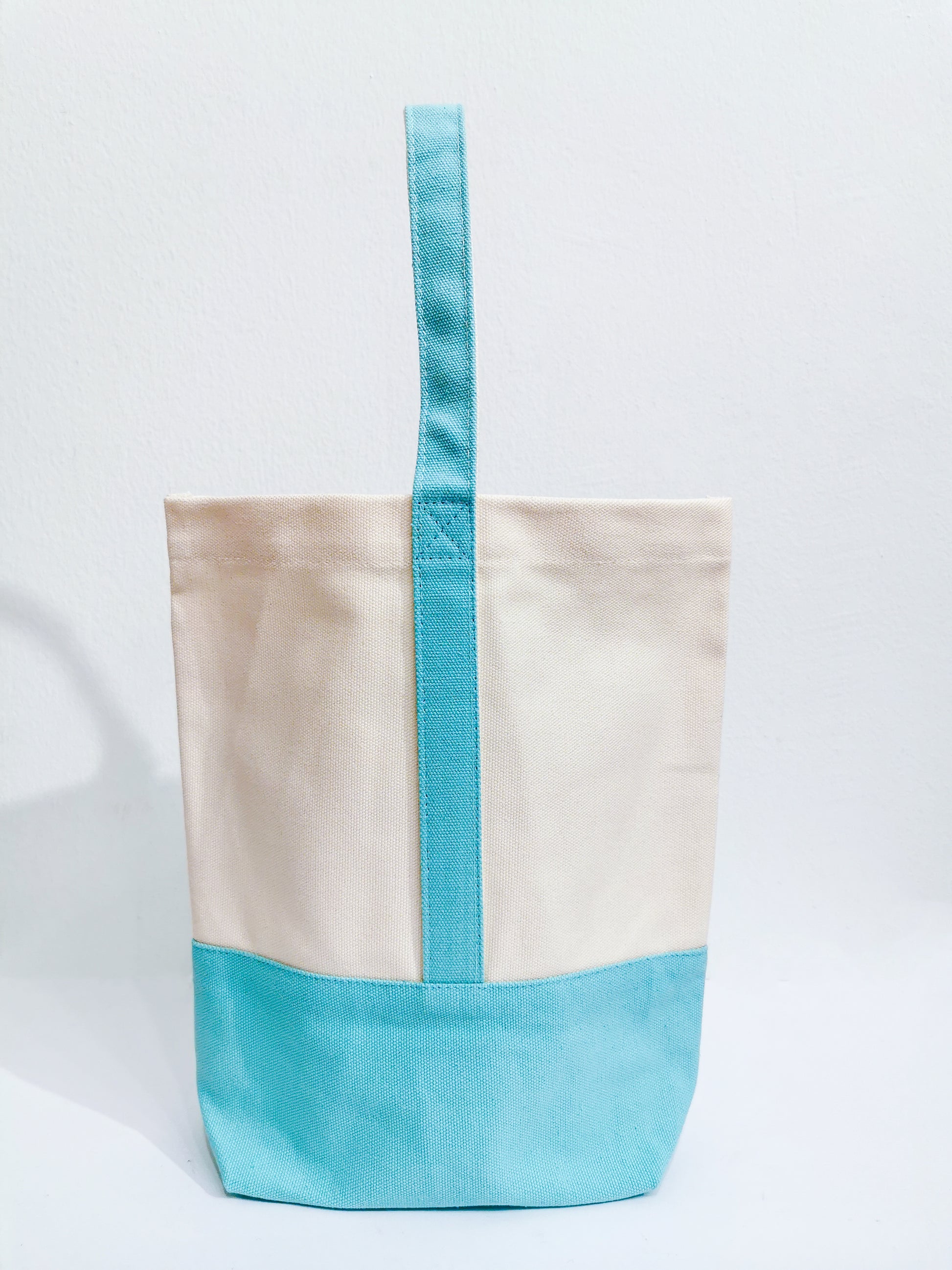 Duo Wine Bag - Tiffany Blue - Gifts by Art Tree
