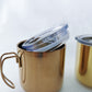 BREU Coffee Mug - Double Wall 304 Stainless Steel Coffee Mug - Rose Gold - Gifts by Art Tree