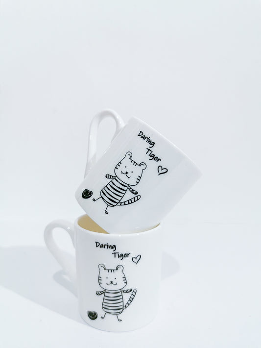 Chinese Zodiac Mug - "Daring Tiger" - Gifts by Art Tree