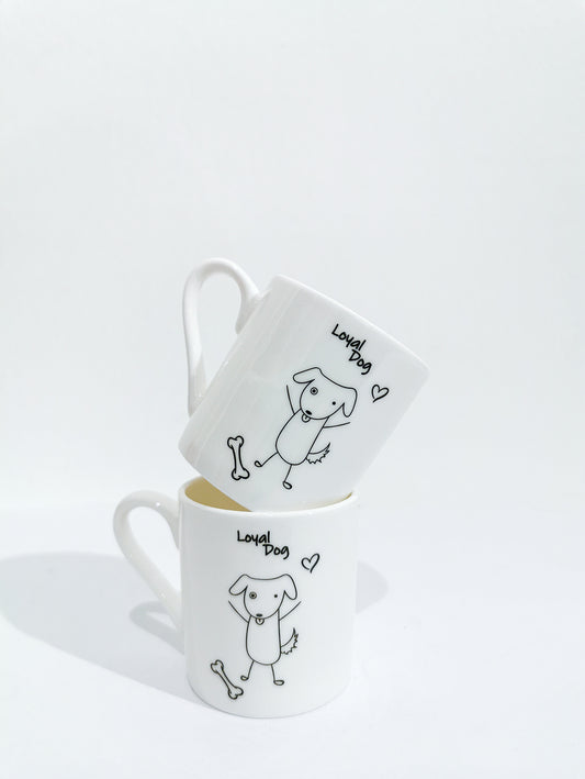 Chinese Zodiac Mug - "Loyal Dog" - Gifts by Art Tree