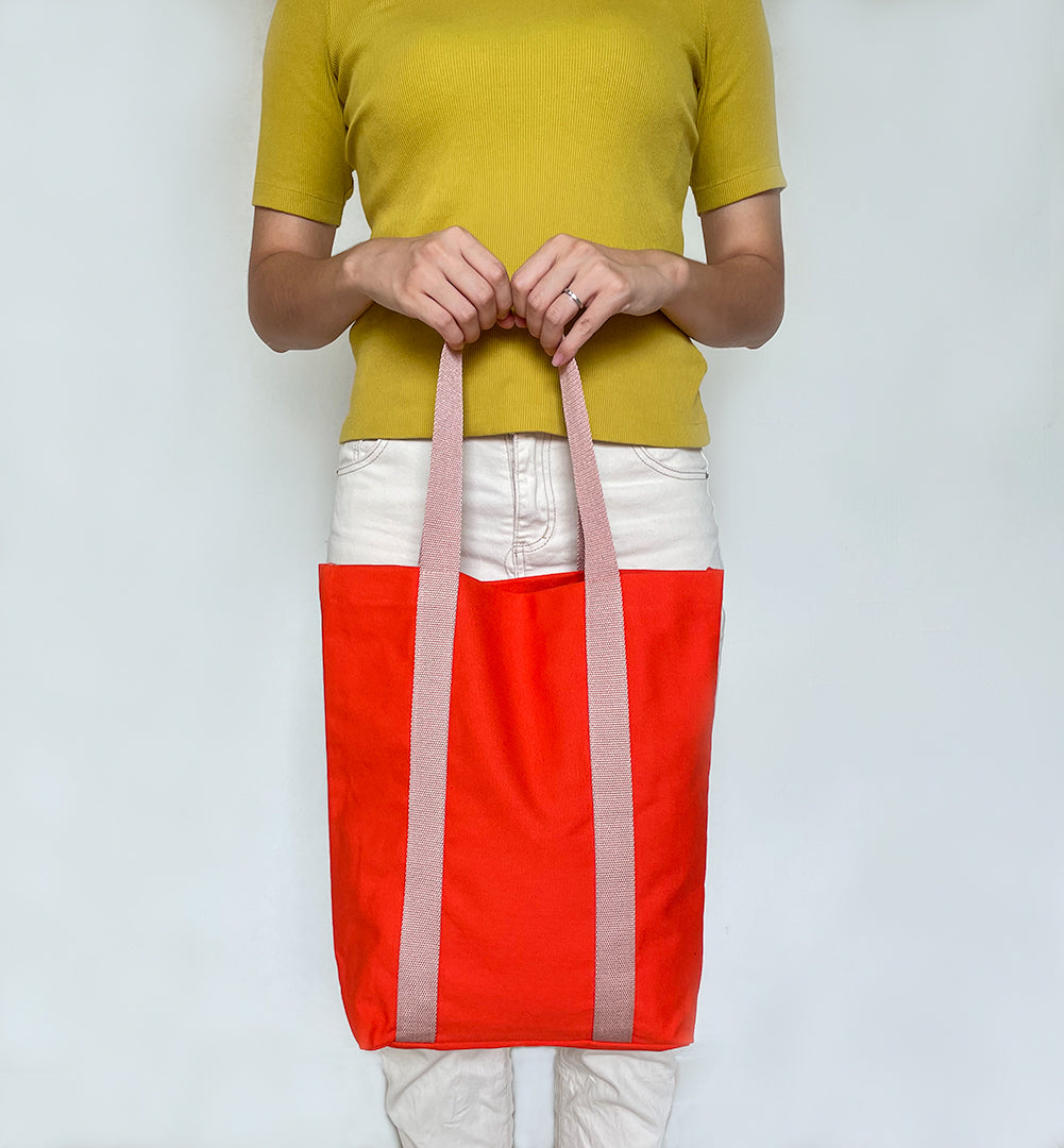 Plexy Tote Bag - Orange
