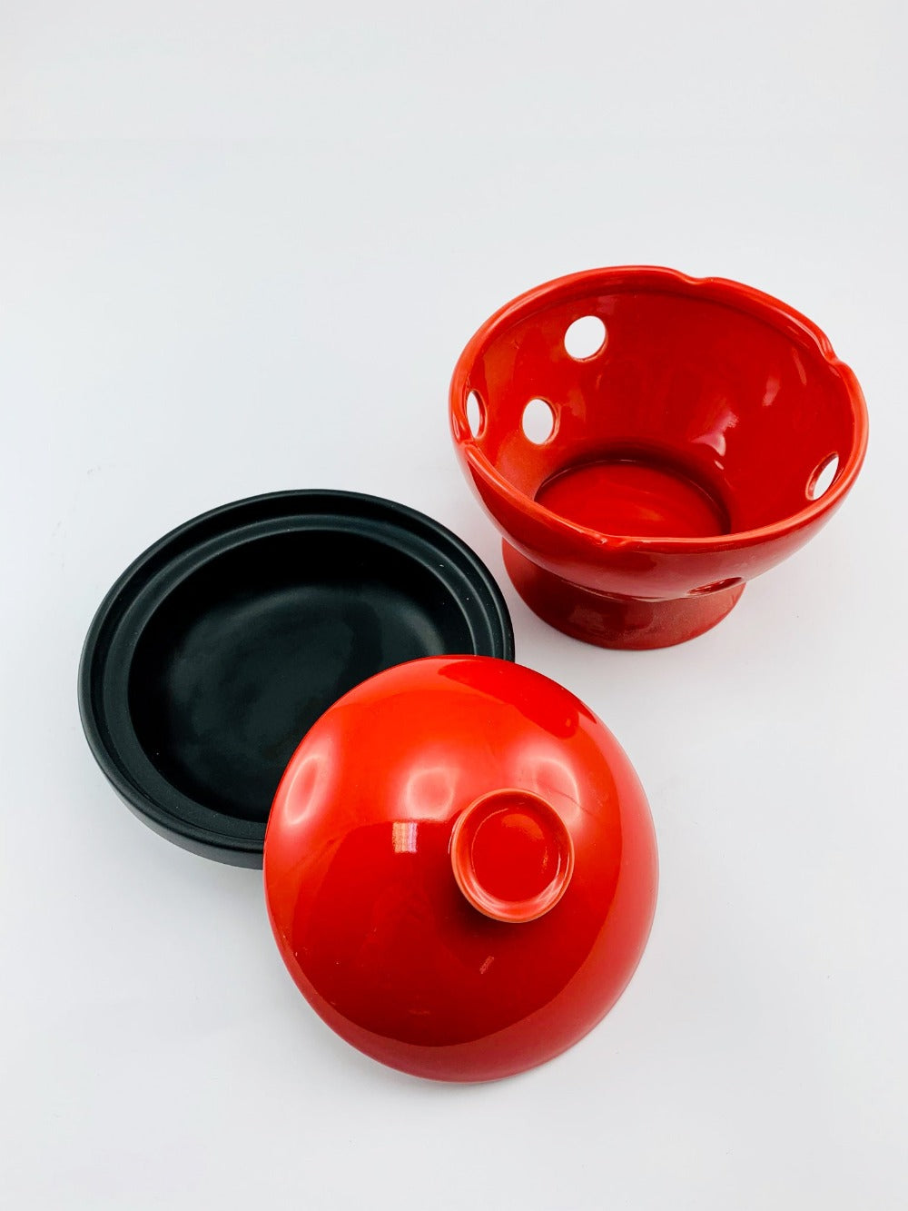 Mini Hot Clay Pot - Red - Gifts by Art Tree