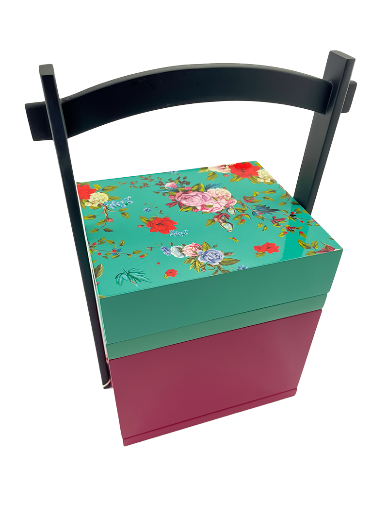 Lacquer Box - Floral - Gifts by Art Tree