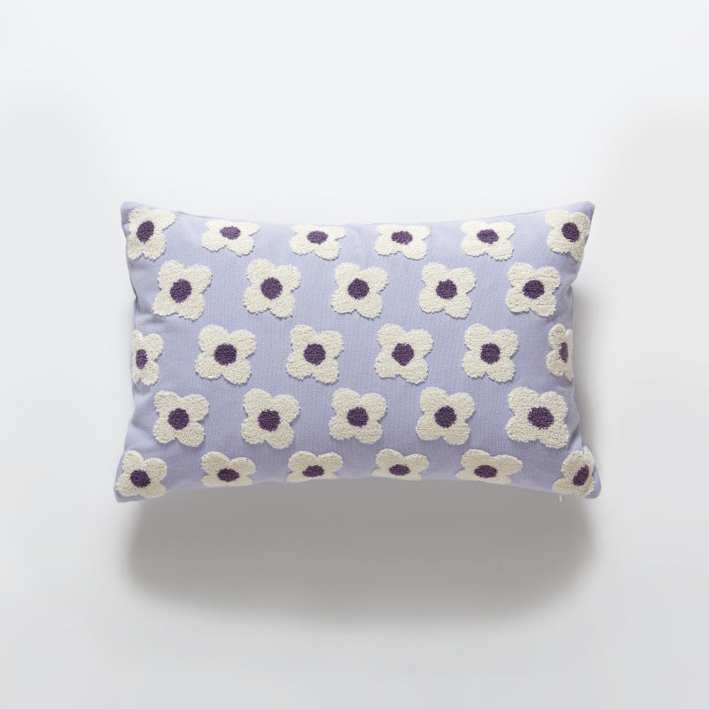 Urban Daisy Lumbar Pillow - Gifts by Art Tree