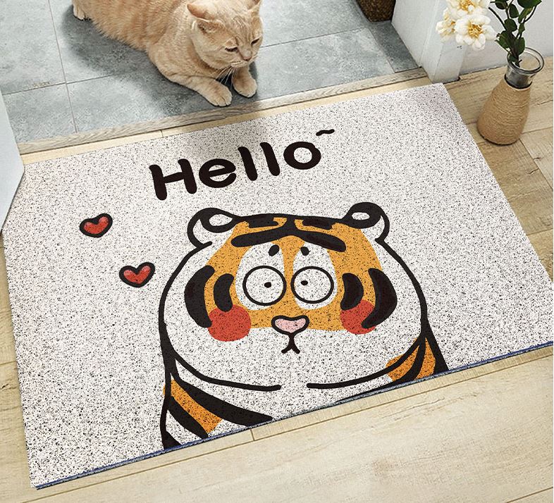 Demer PVC Floor Mat - Hello Tiger - Gifts by Art Tree