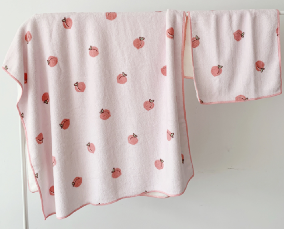 Peach Towel Set - Gifts by Art Tree