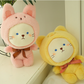 Pinky Rabbit Plush Toy - Yellow - Gifts by Art Tree
