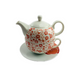MEIR Porcelain Teapot Set Printed - Gifts by Art Tree